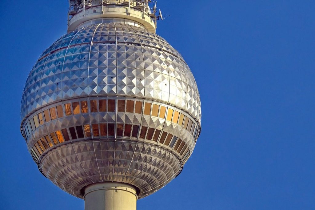 television tower, berlin, alexanderplatz, sightseeing, landmark, bullet, glittering, building materials, stole, reinforced concrete, heaven, blue, berlin, berlin, berlin, berlin, berlin
