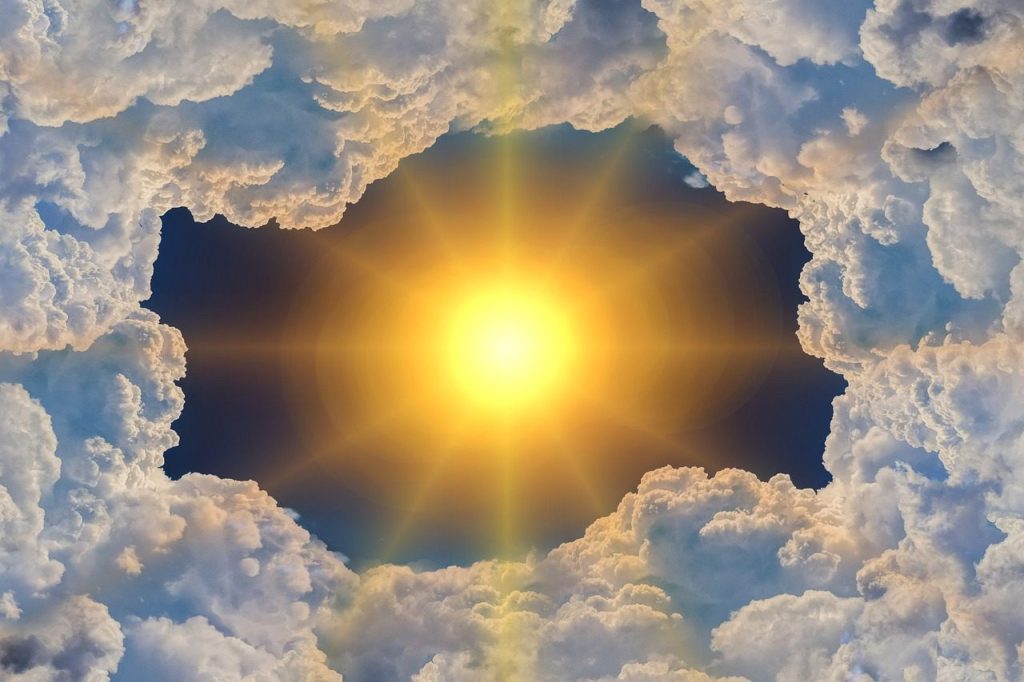 sun, cloud, climate, climate change, climate fluctuation, hole in the ozone layer, nature, ozone, ozone layer, weather, hot, heat, sunburn