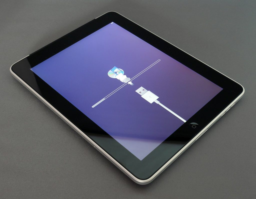 black iPad