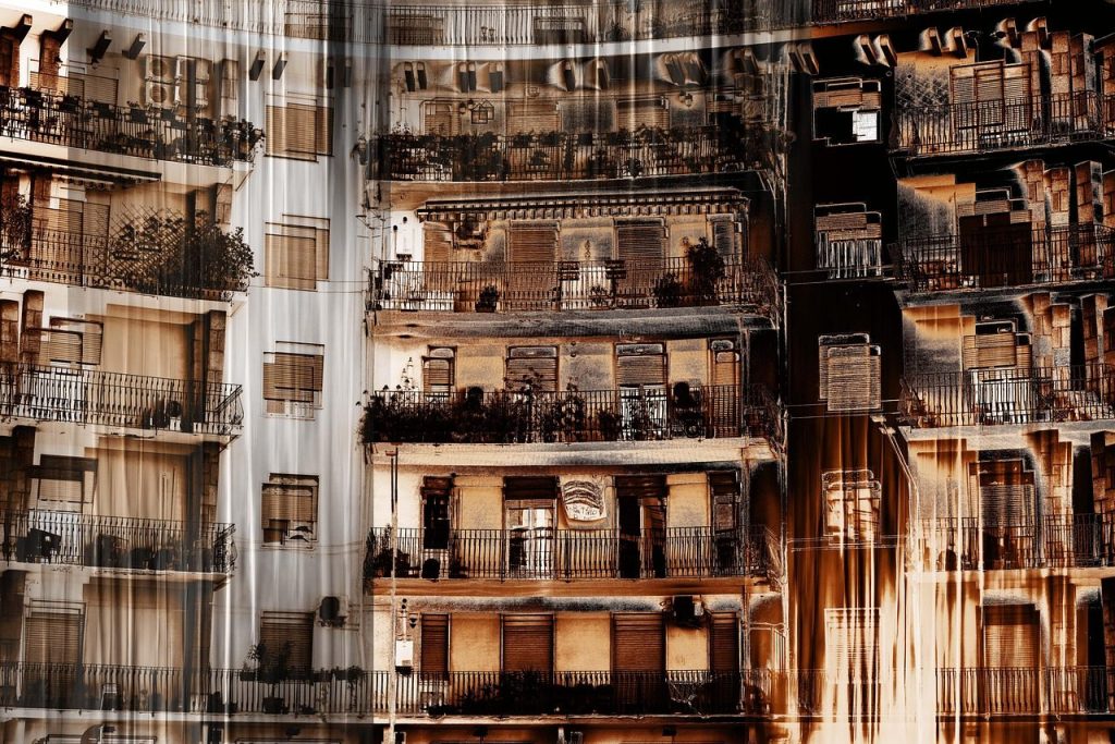 building, facade, blur, balconies, apartment, urban, city, blur, blur, blur, apartment, apartment, apartment, apartment, apartment, city