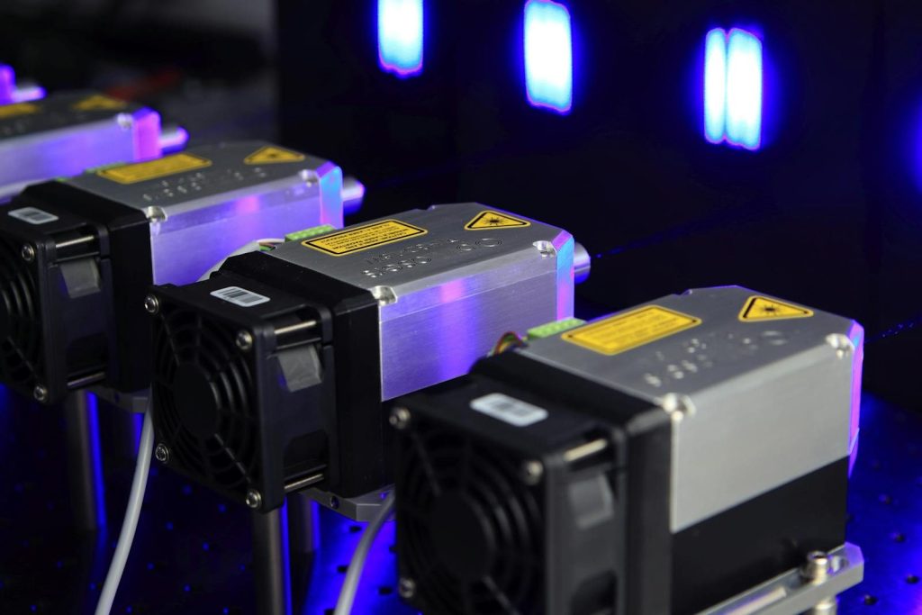 In-depth view of advanced laser equipment used for precise engraving and cutting.