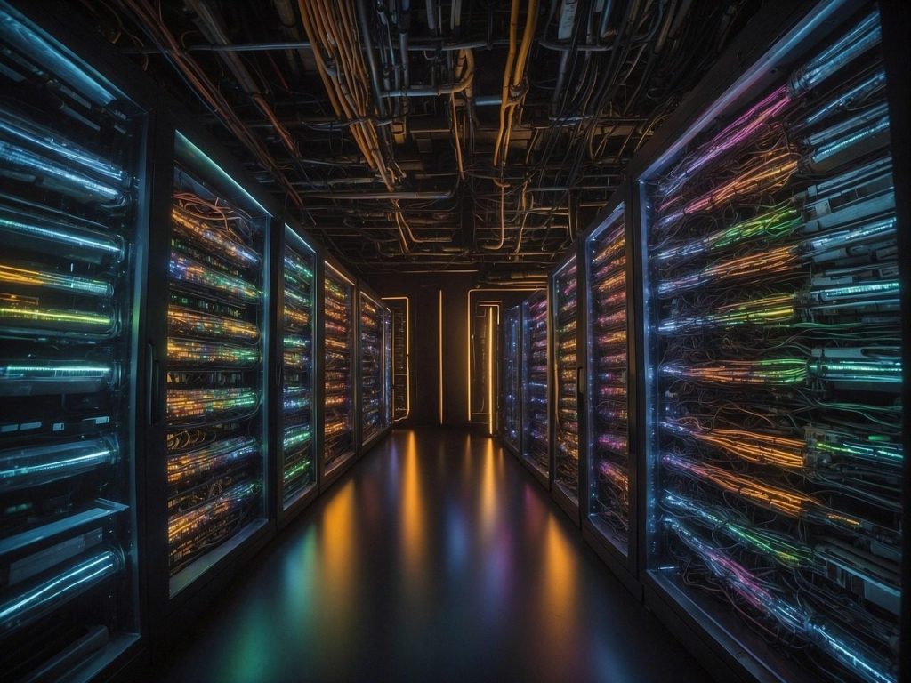 ai generated, server, room, technology, business, internet, digital, work, data, network, server, server, server, server, server