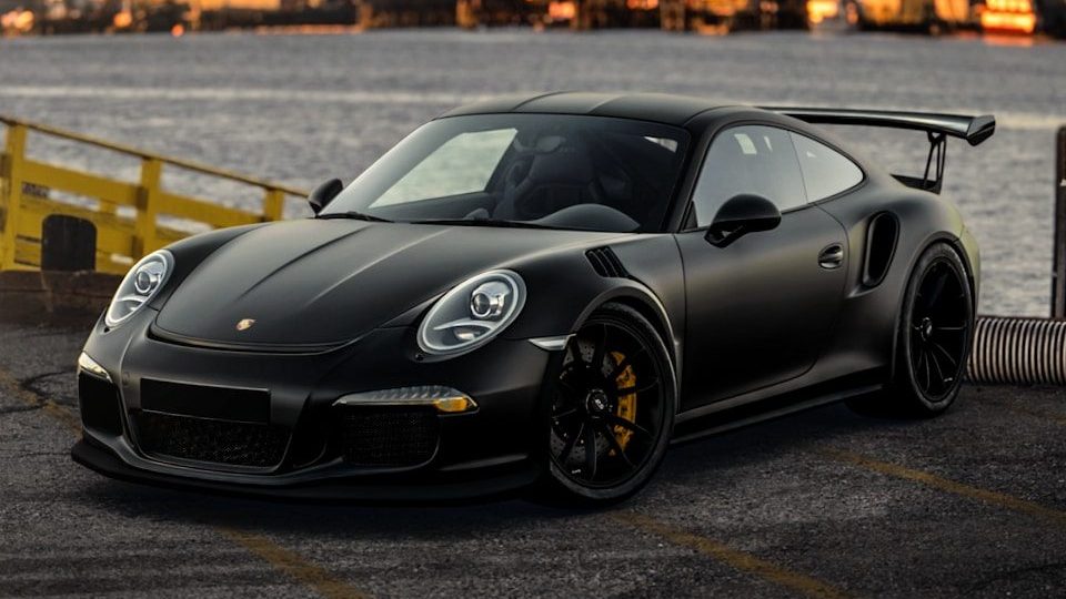 black porsche 911 on road during daytime