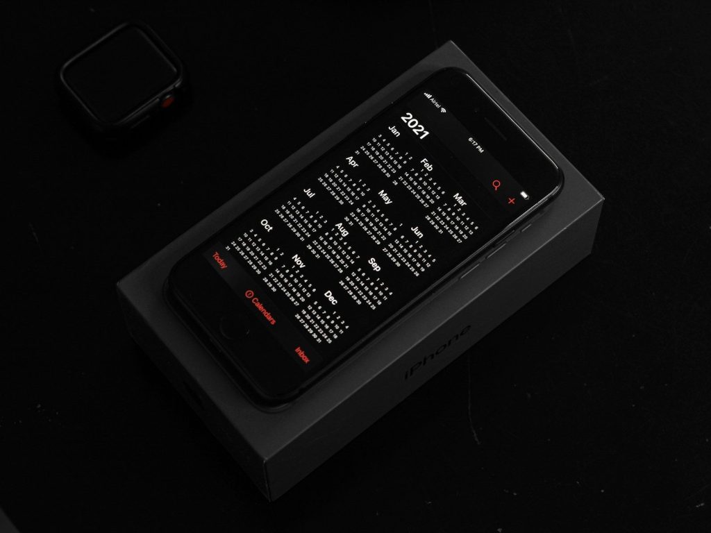 black and gray digital device