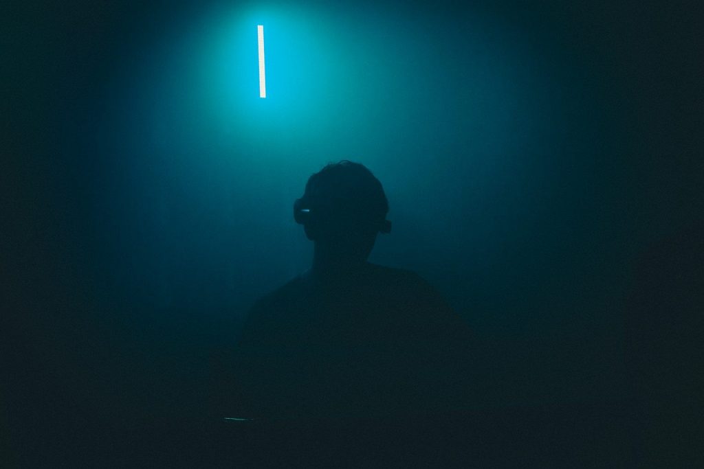 silhoutte of persion