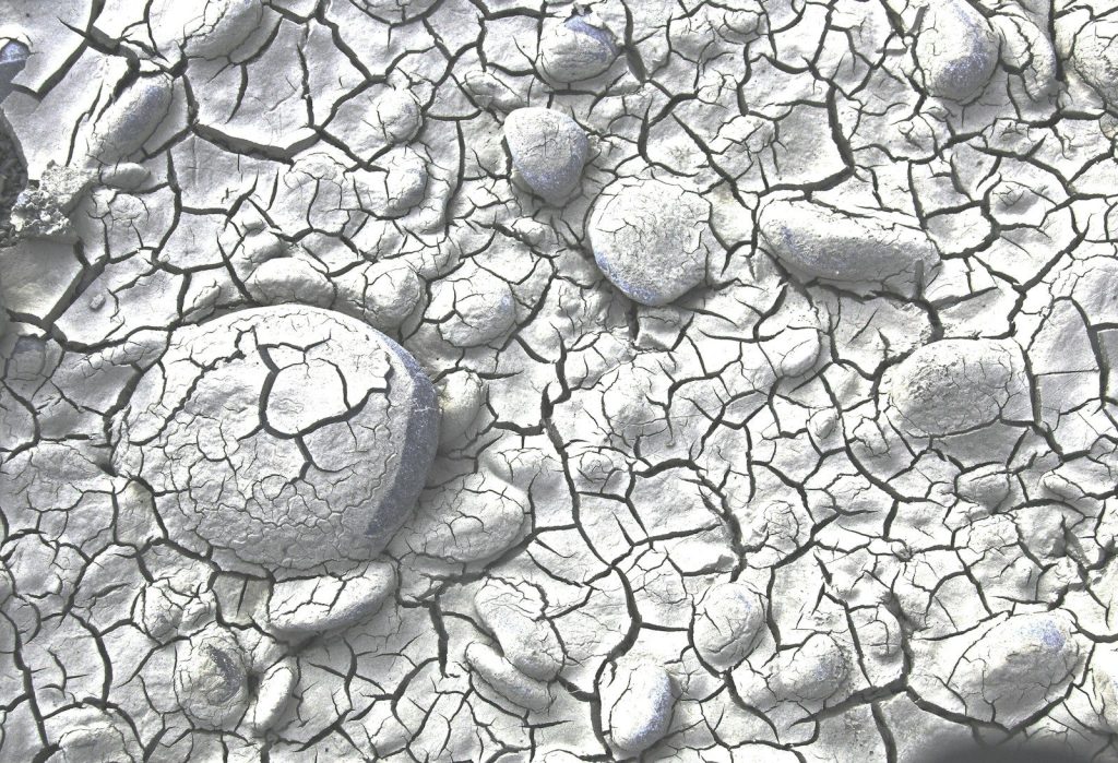 gray stone with water droplets