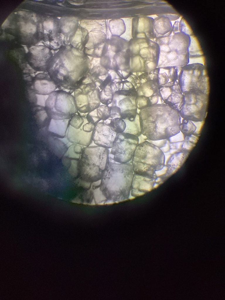 a picture of a bunch of rocks in the dark