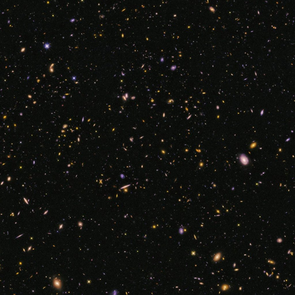 a very large group of stars in the dark sky