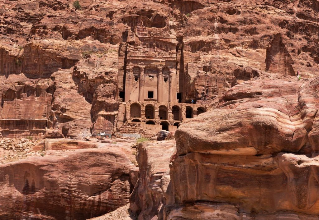 Explore the ancient rock-cut architecture of Petra, a UNESCO World Heritage Site.