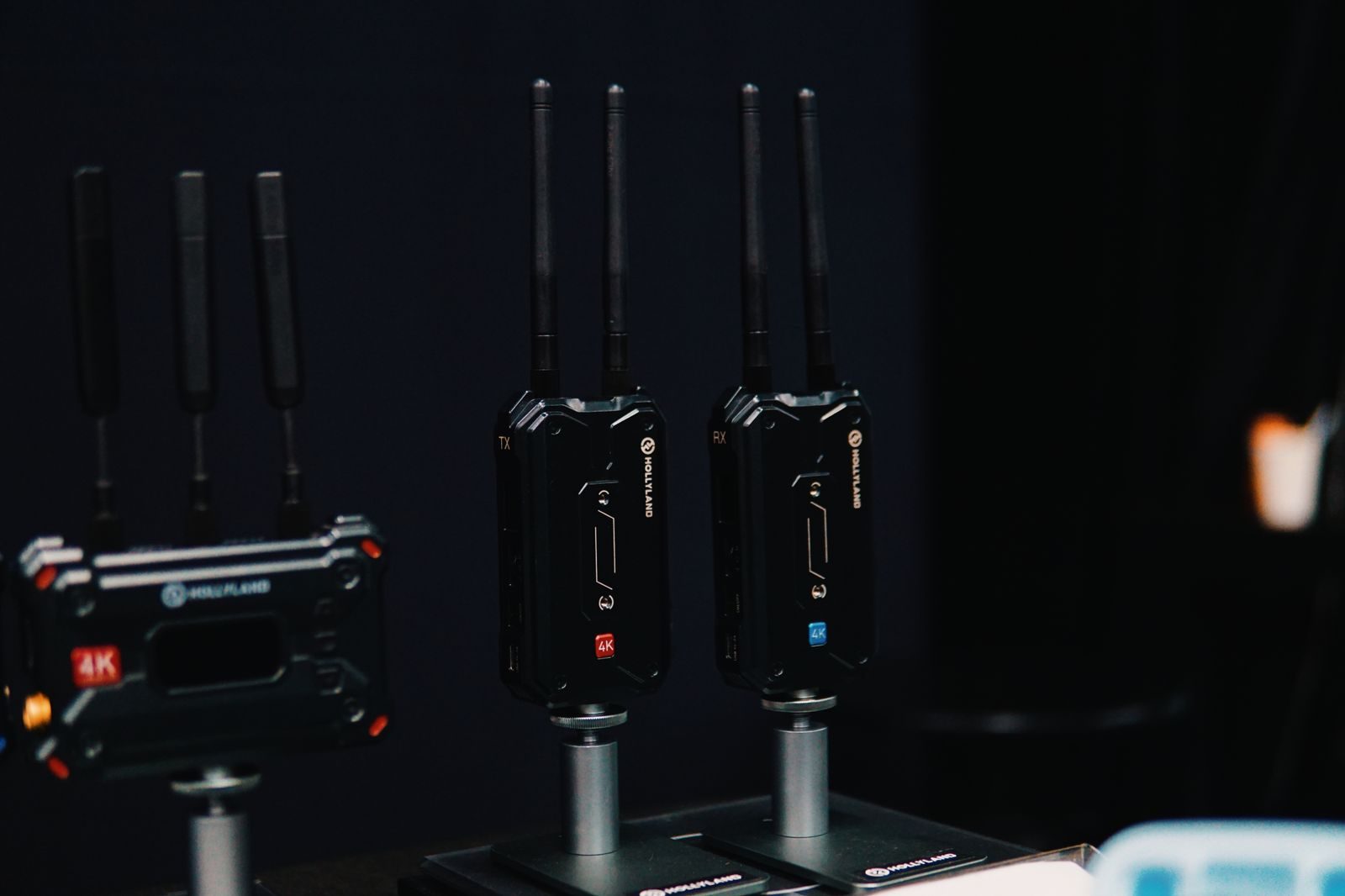 High-end video transmitters with 4K support, ideal for professional broadcasting.