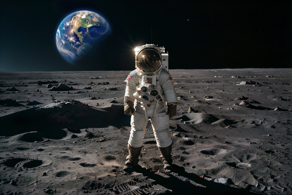 ai generated, astronaut, moon, lunar mission, apollo, nasa, earth, space, astronaut, nasa, nasa, nasa, nasa, nasa, space