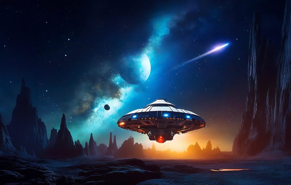spaceship, landing, planet, unreal, surreal, far away, heaven, galaxy, comet, spaceship, spaceship, spaceship, spaceship, spaceship, planet
