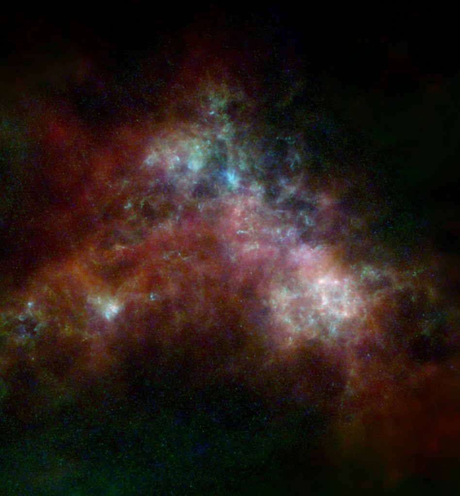 an image of a very large star in the sky