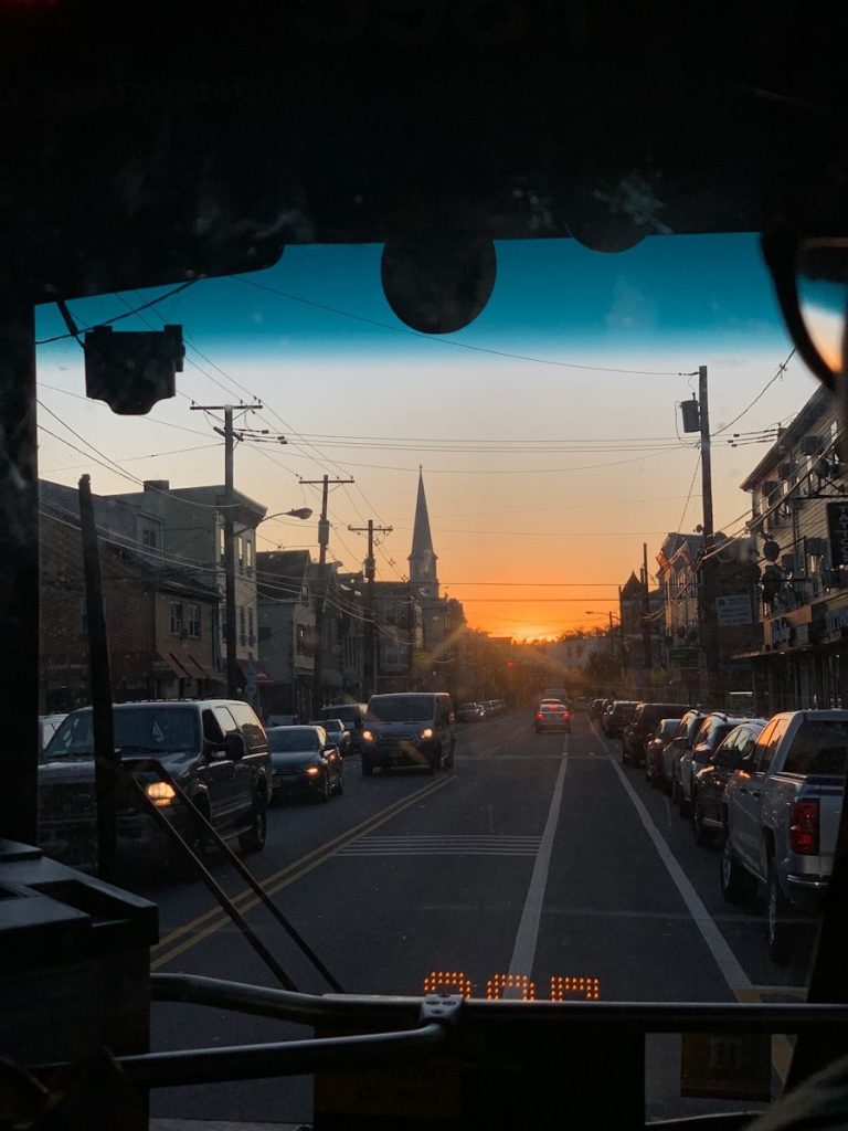 cars on road during daytime