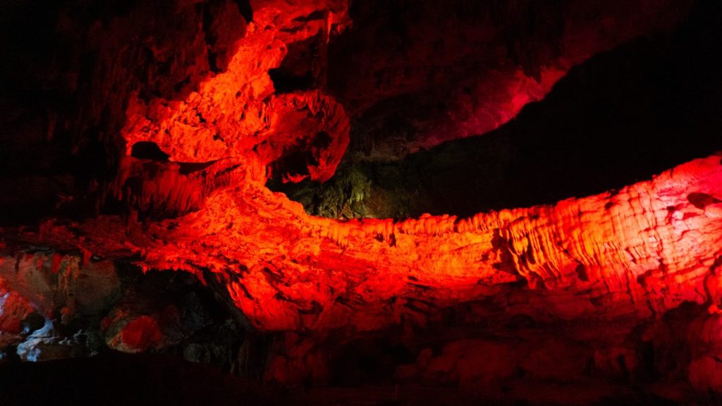 a close-up of a volcano