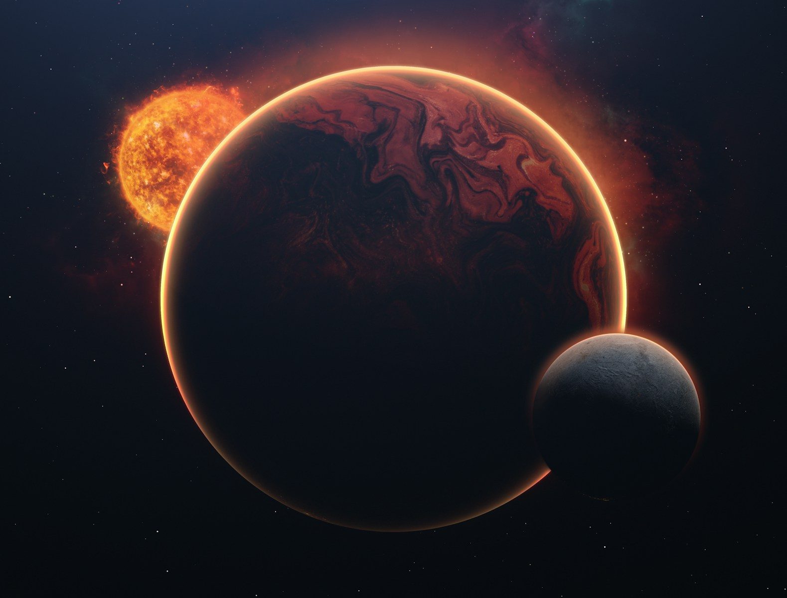 How A Giant Space Collision Created Our Moon