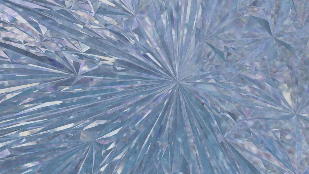 A close up view of a blue flower