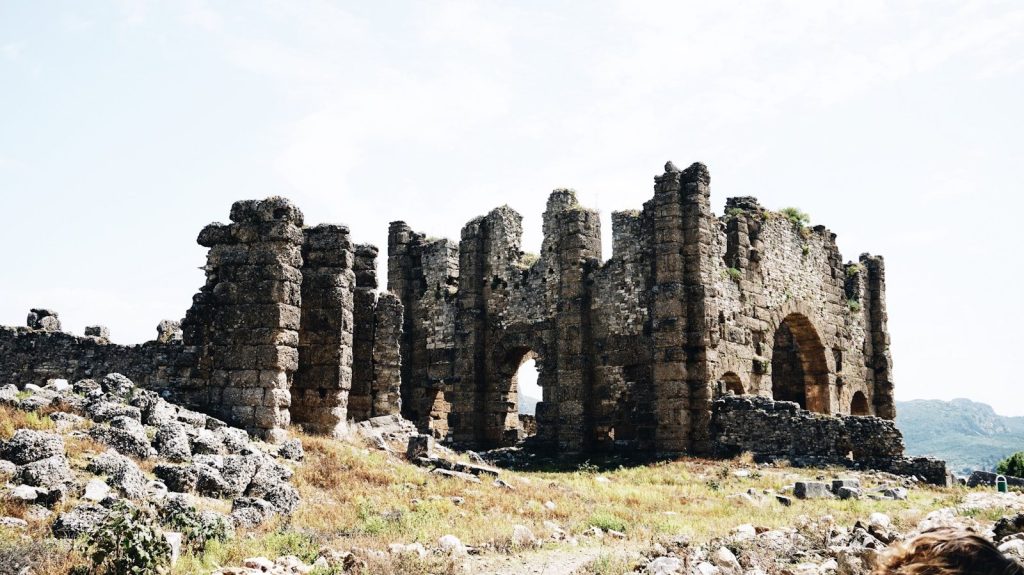 ruins during daytime